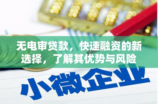 勐腊无电审贷款，快速融资的新选择，了解其优势与风险