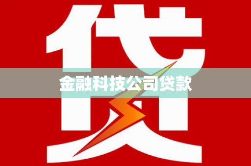 勐腊金融科技公司贷款