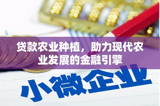 勐腊贷款农业种植，助力现代农业发展的金融引擎