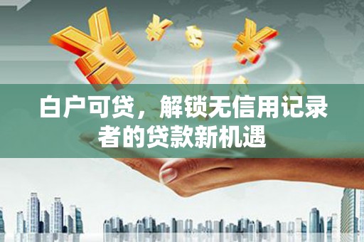 勐腊白户可贷，解锁无信用记录者的贷款新机遇