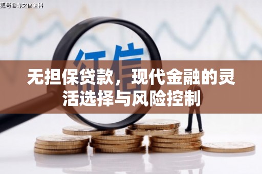 勐腊无担保贷款，现代金融的灵活选择与风险控制