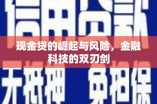 勐腊现金贷的崛起与风险，金融科技的双刃剑