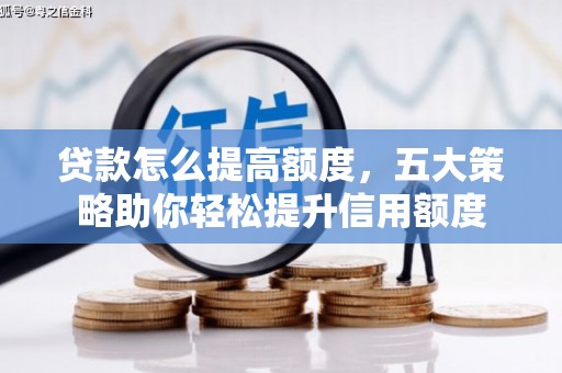 勐腊贷款怎么提高额度，五大策略助你轻松提升信用额度