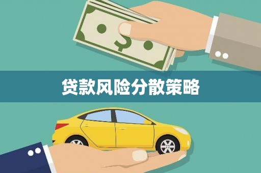 勐腊贷款风险分散策略