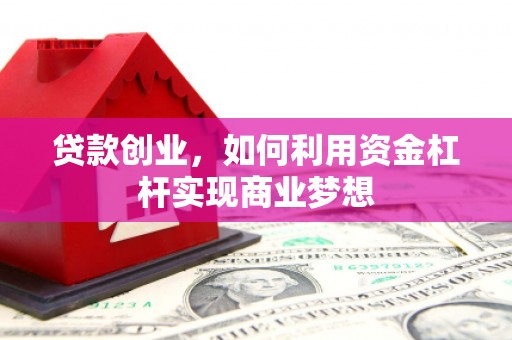 勐腊贷款创业，如何利用资金杠杆实现商业梦想