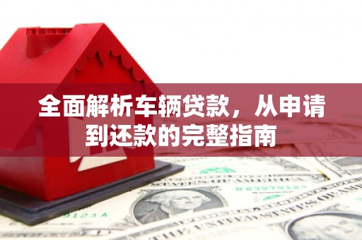 勐腊全面解析车辆贷款，从申请到还款的完整指南